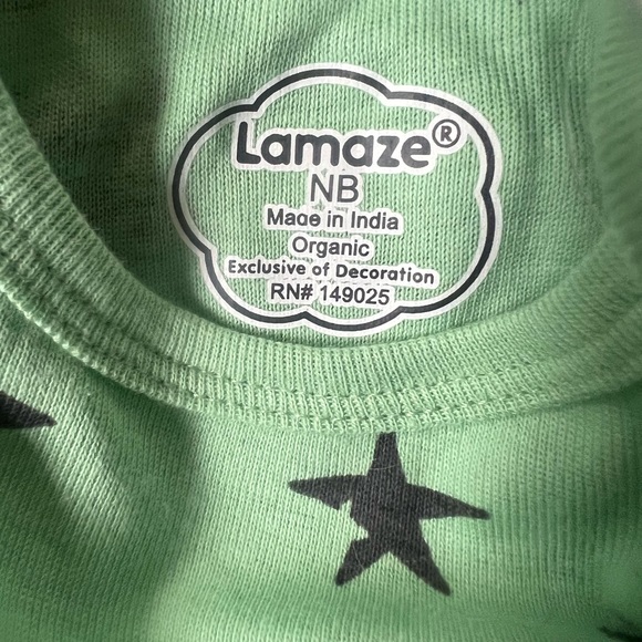 Lamaze organic cotton onesie. NWT newborn size. - Picture 2 of 2